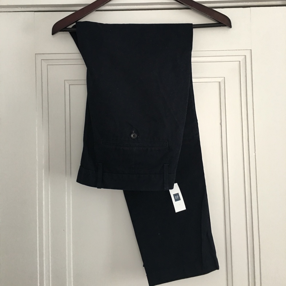 Gap skinny dark navy dress pants.